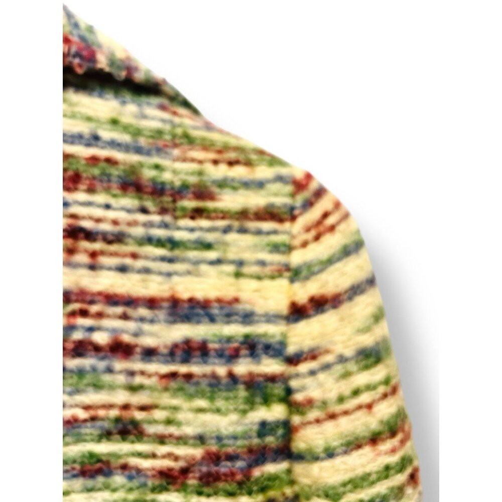 Vintage Quiet Wealth Womens Jacket Sz XS Tweed Channel Style Boucle Tweed Blazer - Picture 7 of 14